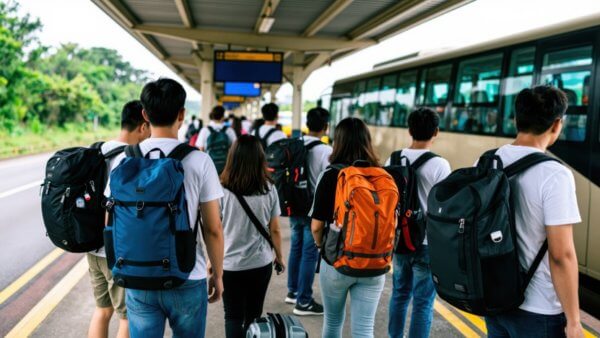 Sécurité des passagers dans les transports collectifs pendant les vacances scolaires d'été
